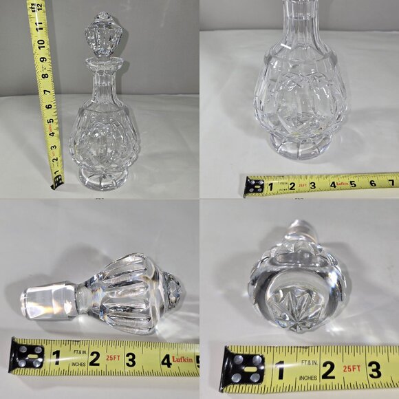 Vintage Waterford Cut Crystal Decanter Lismore Diamond Cut Pattern - Picture 14 of 14